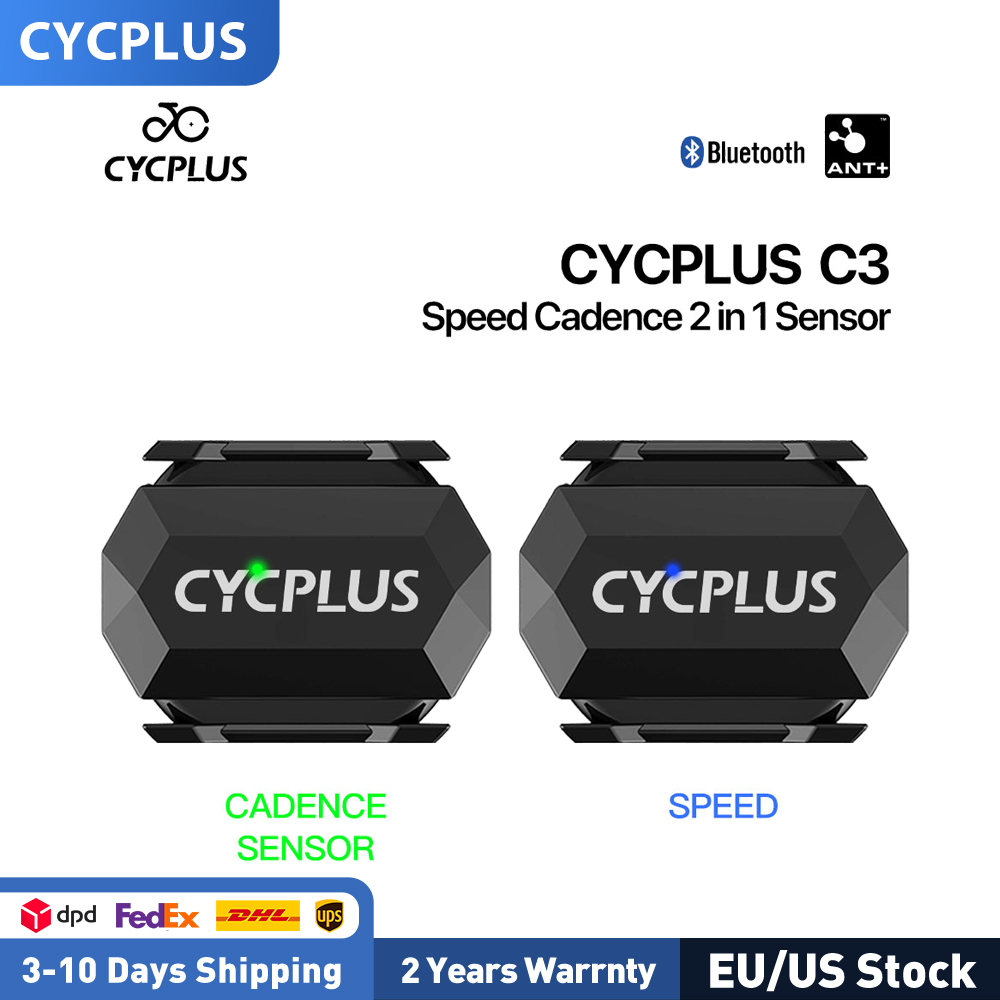 Cycling Speed Cadence Sensor Dual - CYCPLUS C3x2 دراجة الكمبيوتر عداد السرعة