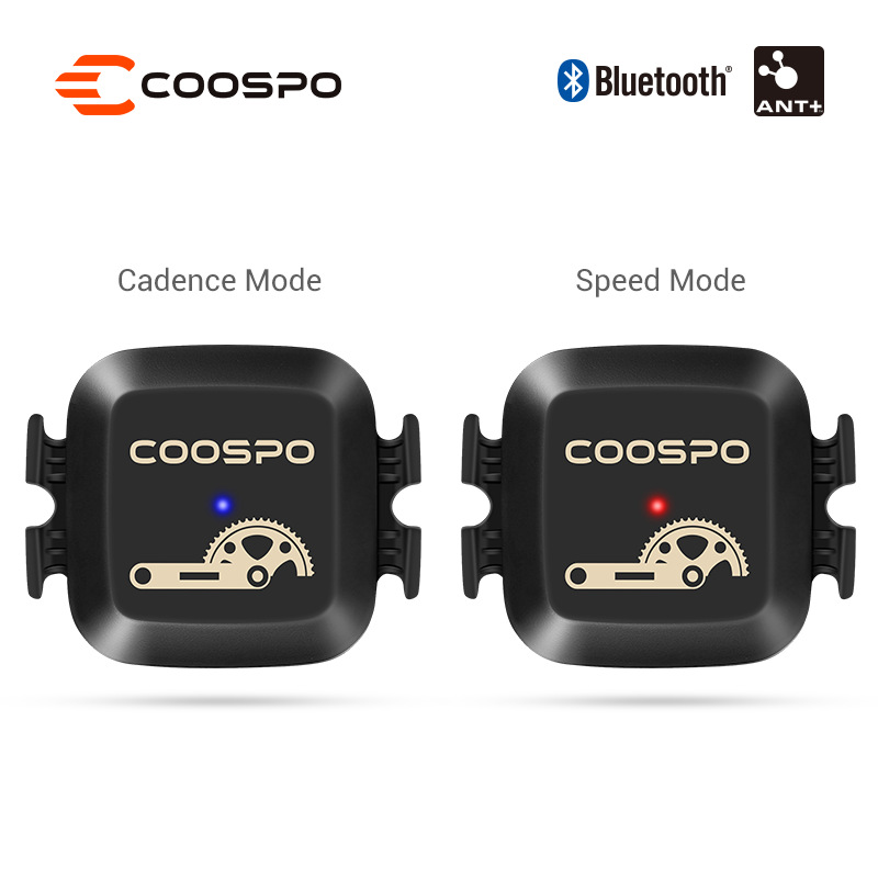 Cycling Speed Cadence Sensor Dual - مستشعر سرعة الدراجة COOSPO، ثنائي الوضع،
