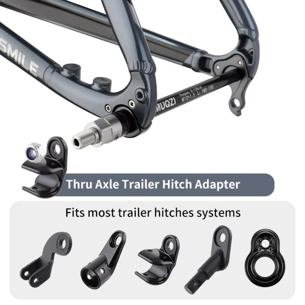 محول محور دراجة هوائية من سبائ - مراجعة Thru Axle Adapter For Bike Trainer وسعره