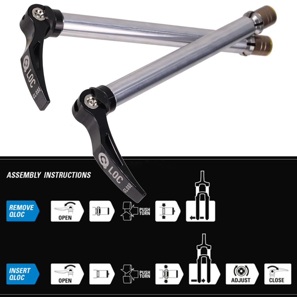 محور عجلة أمامية سريع التحرير  - مراجعة Thru Axle Adapter For Bike Trainer وسعره