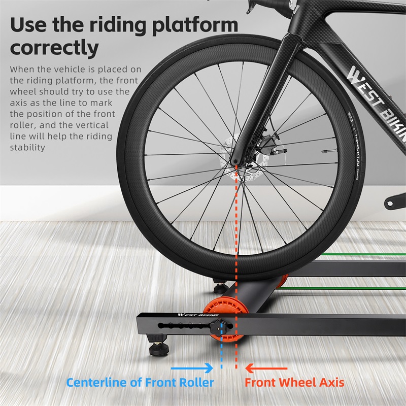 عجلة تدريب الدراجات من ويست با - مراجعة Bike Rollers Indoor Cycling Aluminum وسعره
