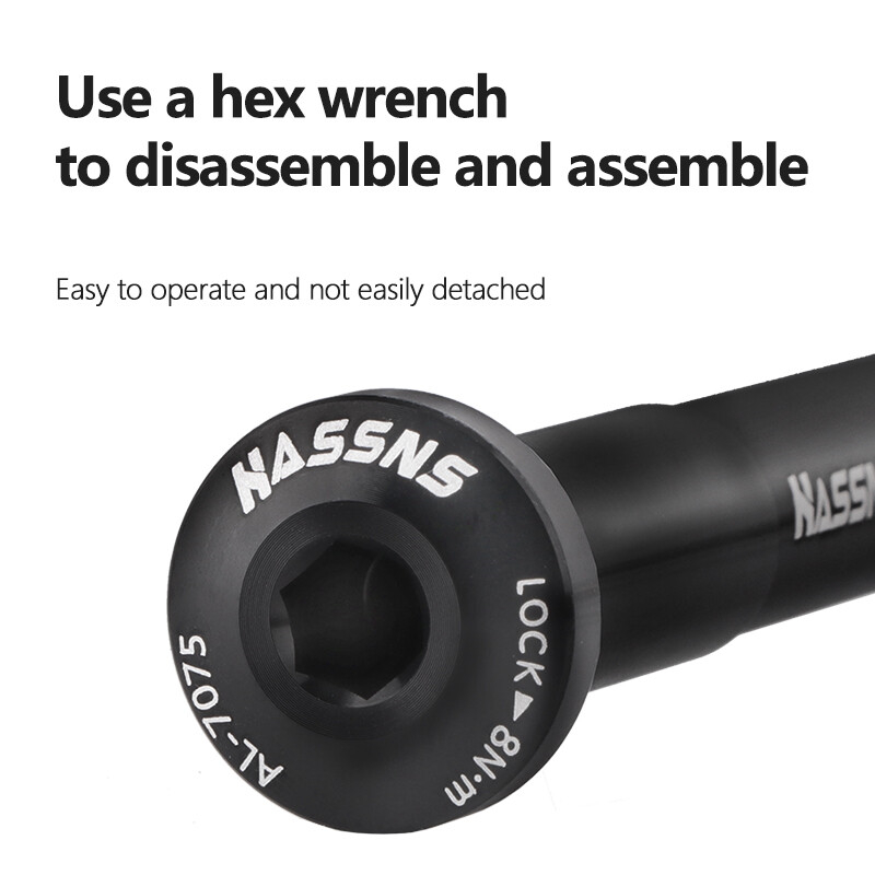 HASSNS الجبلية من خلال المحور  - مراجعة Thru Axle Adapter For Bike Trainer وسعره