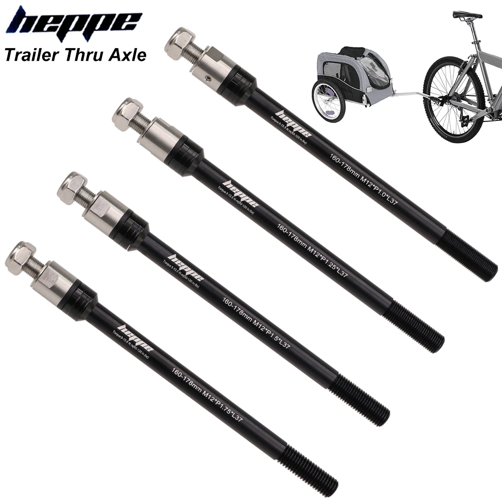 HEPPE دراجة مقطورة من خلال الم - مراجعة Thru Axle Adapter For Bike Trainer وسعره
