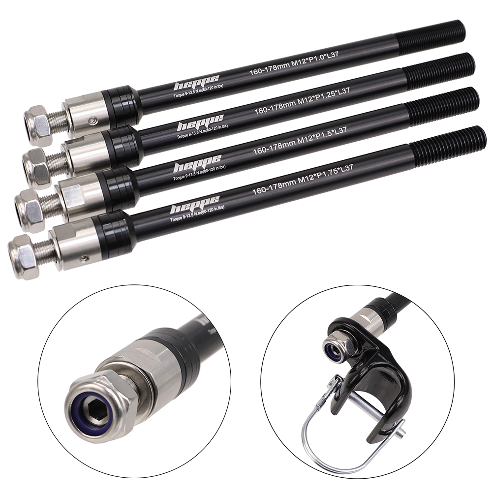 HEPPE دراجة مقطورة من خلال الم - مراجعة Thru Axle Adapter For Bike Trainer وسعره