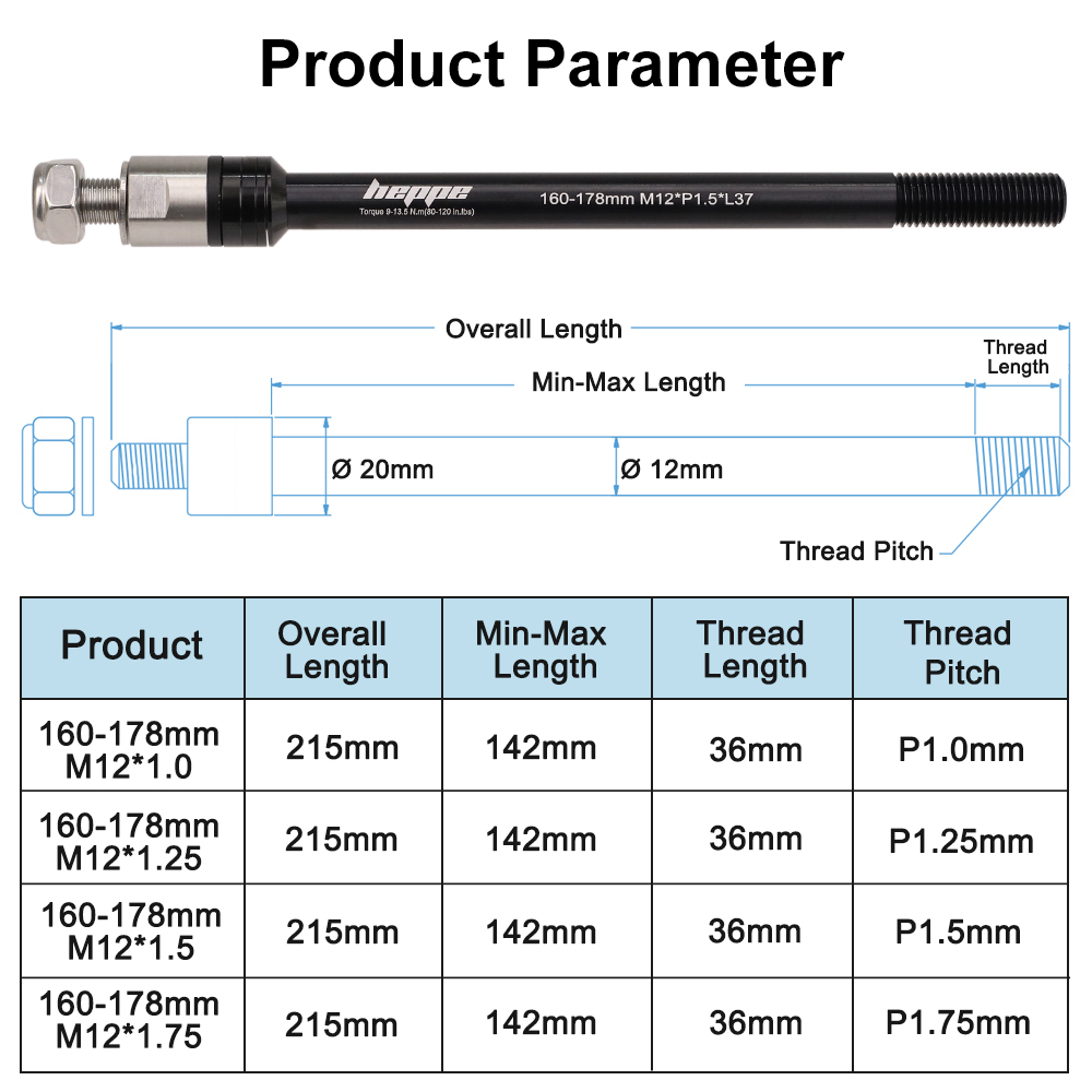 HEPPE دراجة مقطورة من خلال الم - مراجعة Thru Axle Adapter For Bike Trainer وسعره