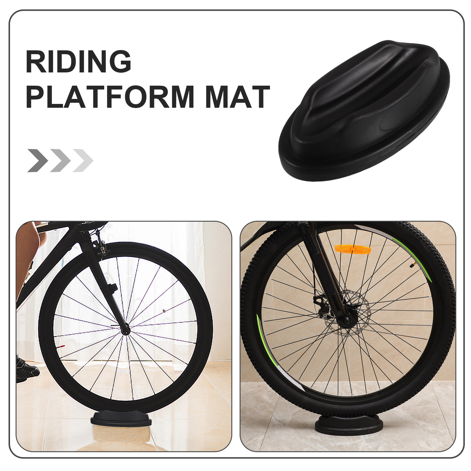 منصة تدريب الدراجات الداخلية،  - مراجعة Bike Trainer Front Wheel Riser Block وسعره