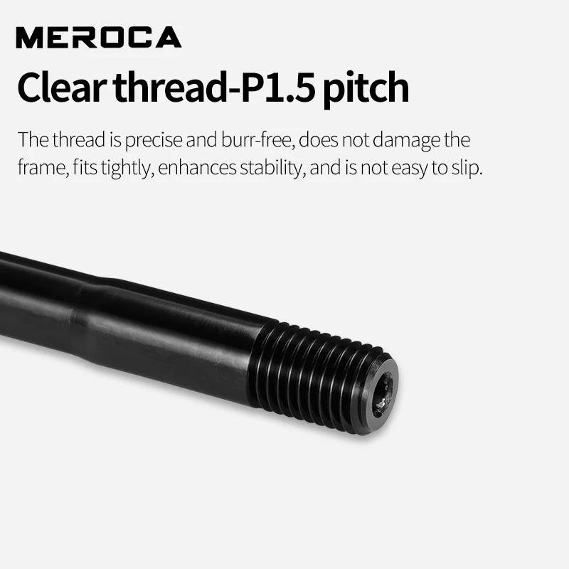 MEROCA دراجة الطريق الجبلية من - مراجعة Thru Axle Adapter For Bike Trainer وسعره