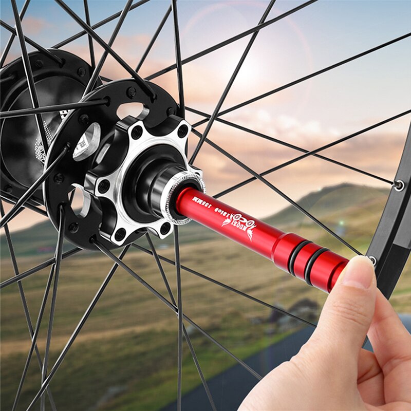 محول محور MUQZI-Thru لعجلة درا - مراجعة Thru Axle Adapter For Bike Trainer وسعره