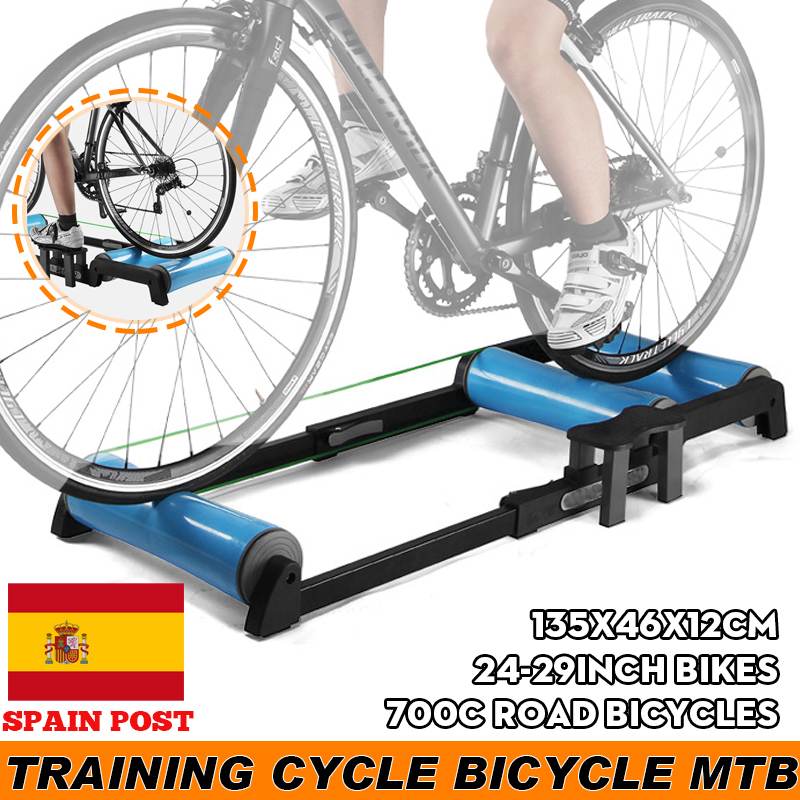 بكرات الدراجة ممارسة داخلية در - مراجعة Bike Rollers Indoor Cycling Aluminum وسعره