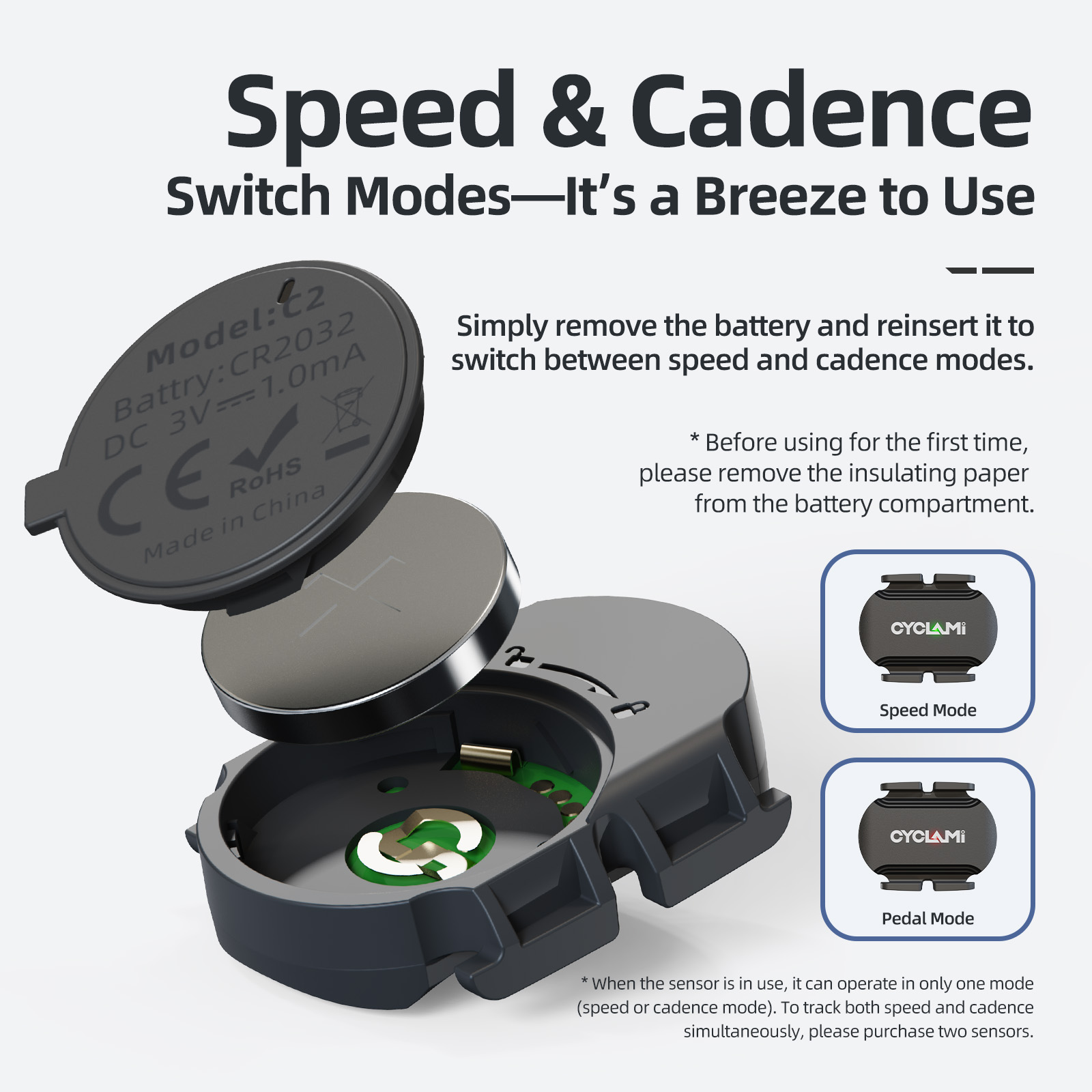 جهاز قياس السرعة والدورة CYCLA - مراجعة Cycling Speed Cadence Sensor Dual وسعره