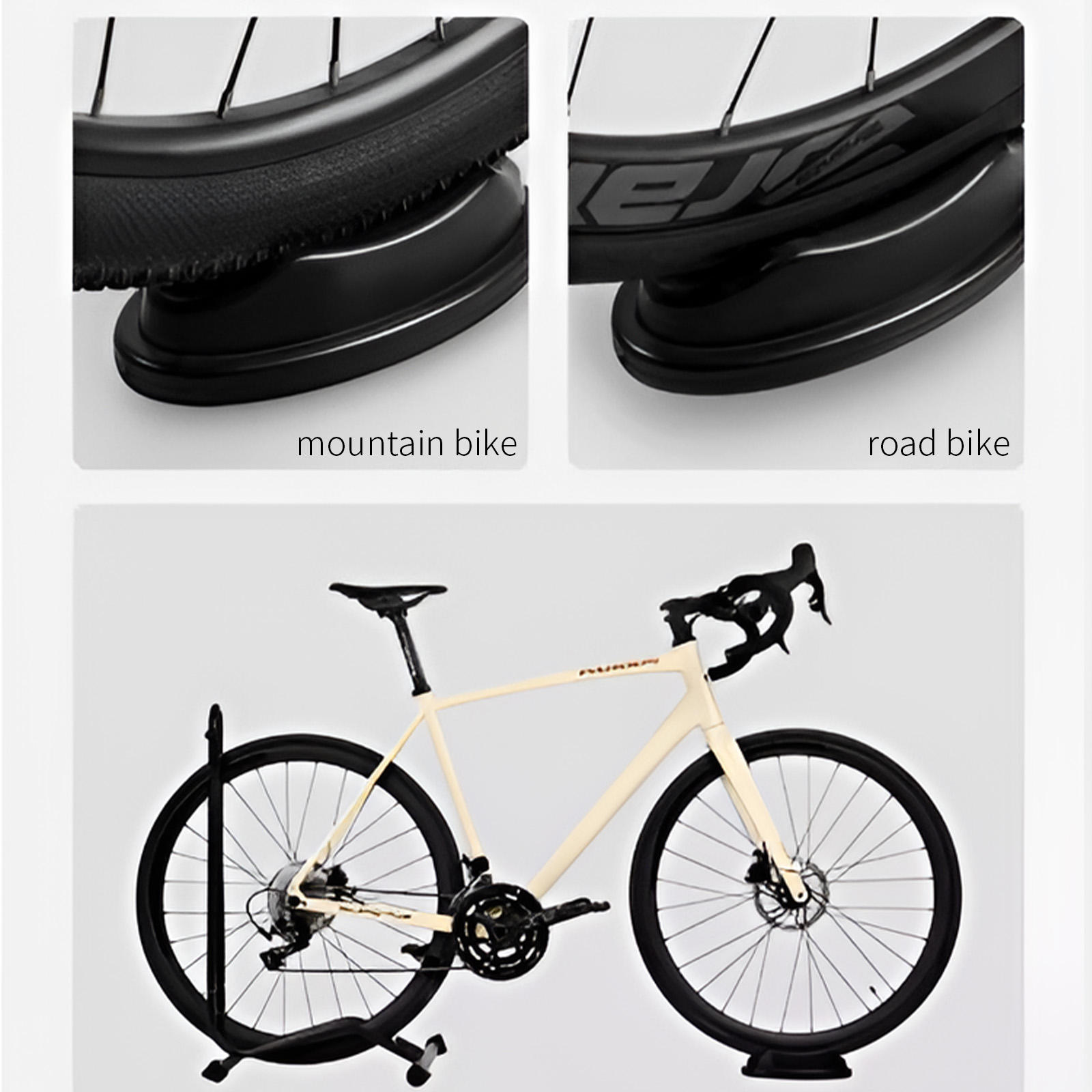 حامل تدريب الدراجات الثابت من  - مراجعة Bike Trainer Front Wheel Riser Block وسعره