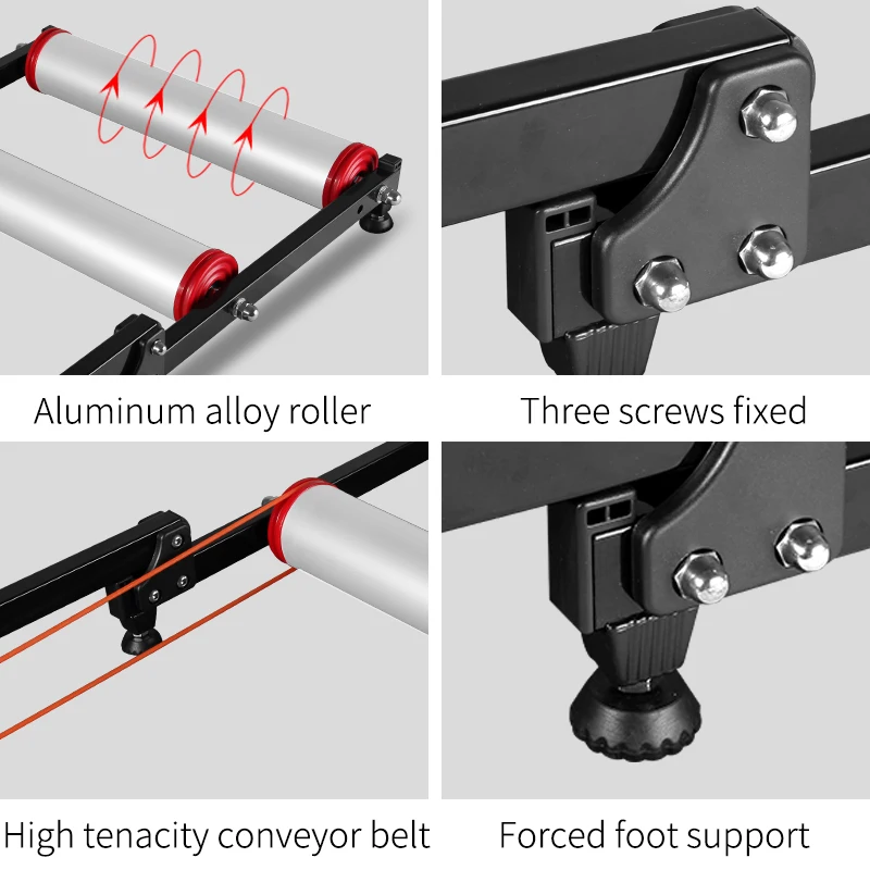 حامل دراجات ROCKBROS للتدريب ا - مراجعة Bike Rollers Indoor Cycling Aluminum وسعره