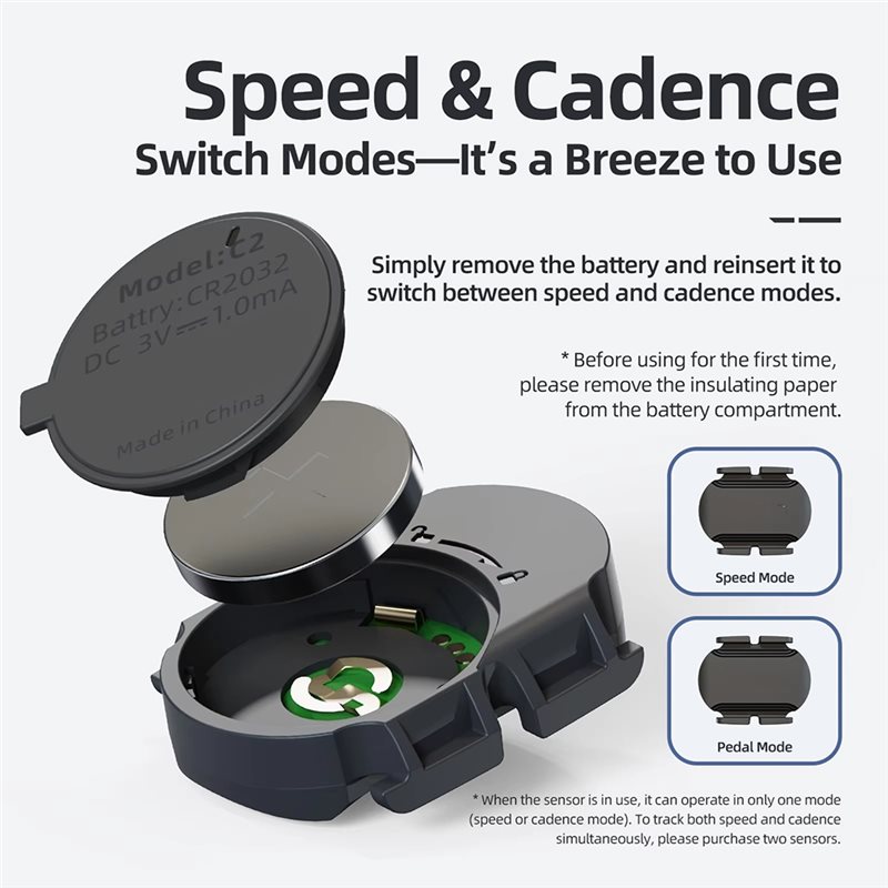 NALFI-2PCS جهاز قياس سرعة الدر - مراجعة Cycling Speed Cadence Sensor Dual وسعره