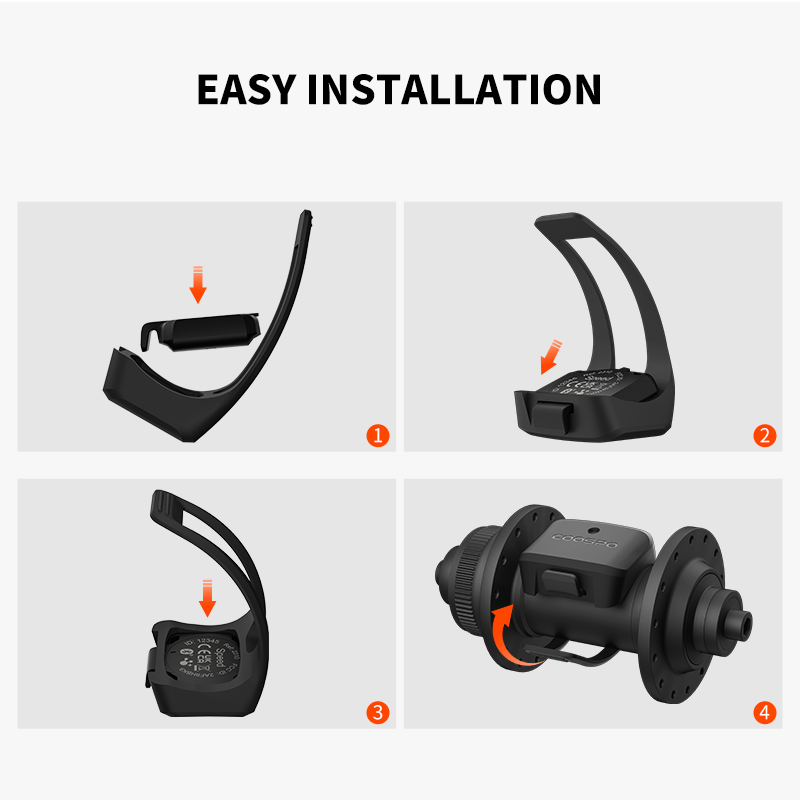 CooSpo دراجة سرعة الاستشعار ال - مراجعة Cycling Speed Cadence Sensor Dual وسعره