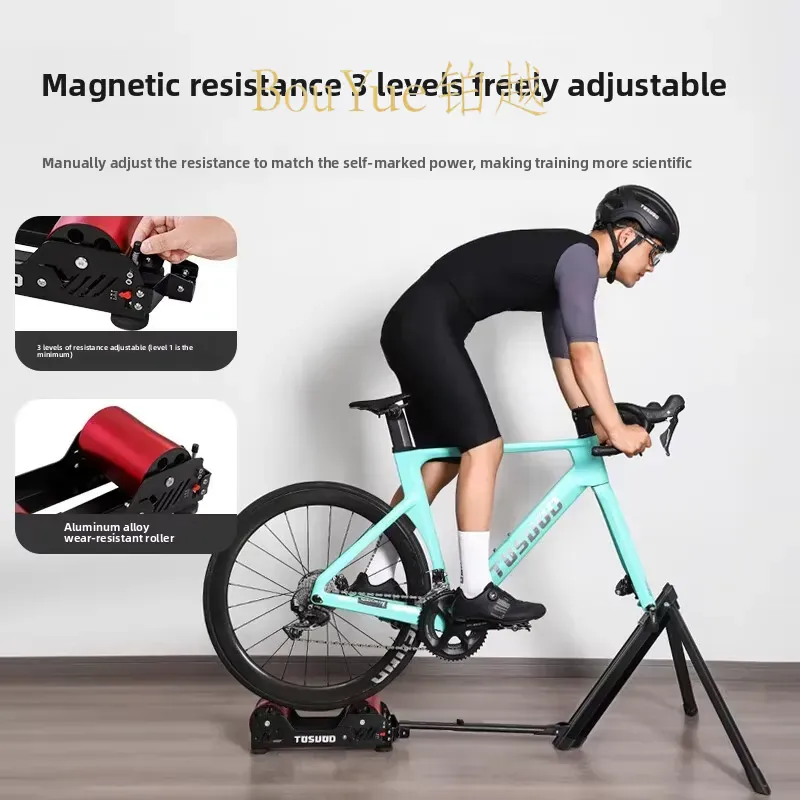 جهاز تدريب الدراجة الهوائية ال - مراجعة Bike Rollers Indoor Cycling Aluminum وسعره