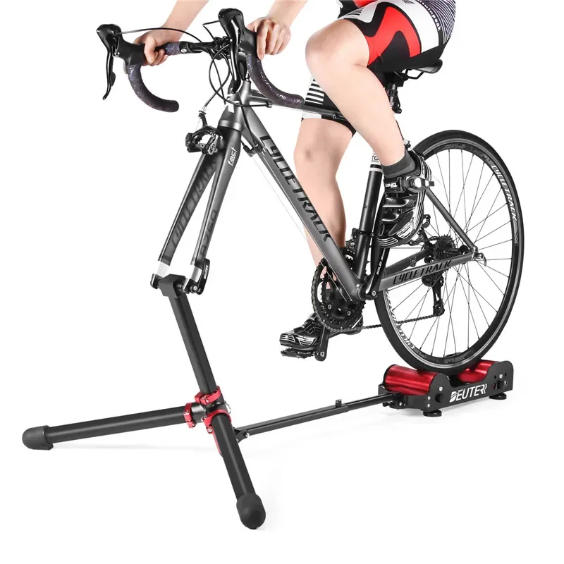 دراجة تدريب مقاومة للتمارين ال - مراجعة Bike Rollers Indoor Cycling Aluminum وسعره