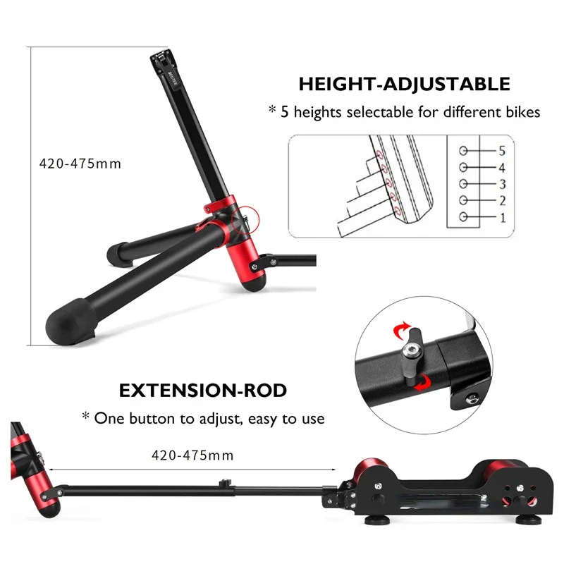 دراجة تدريب مقاومة للتمارين ال - مراجعة Bike Rollers Indoor Cycling Aluminum وسعره