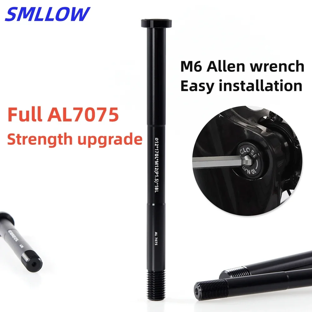 محور دراجة هوائية Smllow M12 ل - مراجعة Thru Axle Adapter For Bike Trainer وسعره