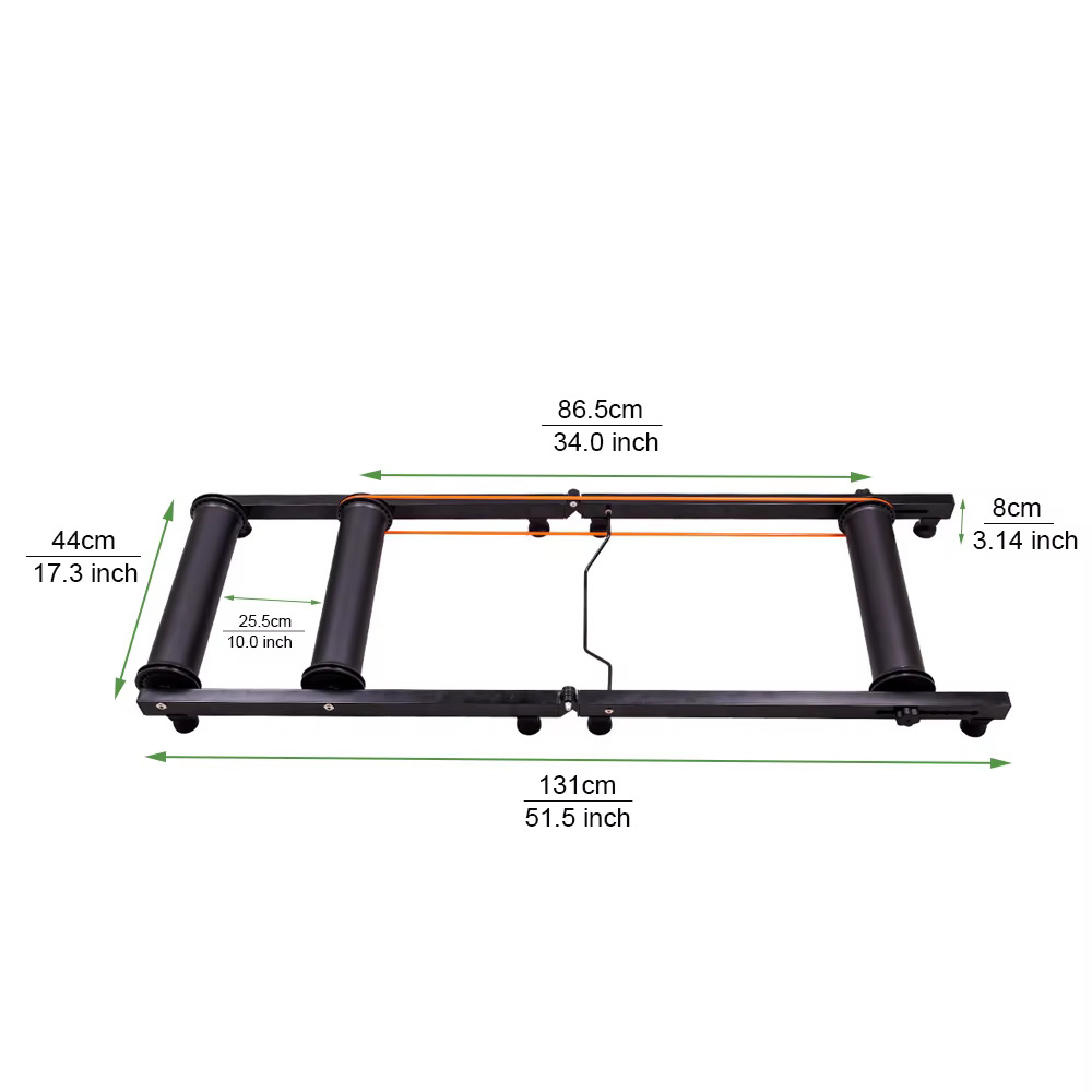 بكرات تدريب الدراجات الهوائية  - مراجعة Bike Rollers Indoor Cycling Aluminum وسعره